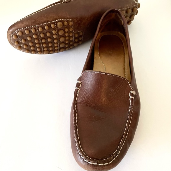 Sebago Leather Driving Loafers - Picture 1 of 13